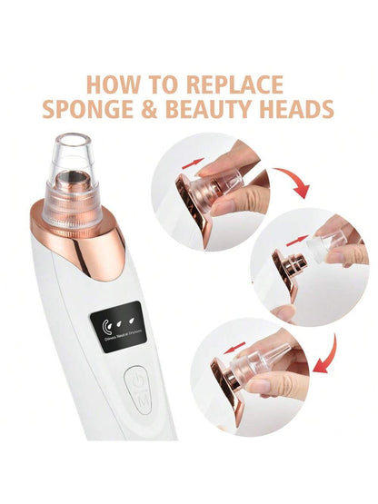 Electric Blackhead Remover Pore Vacuum Acne Cleanser