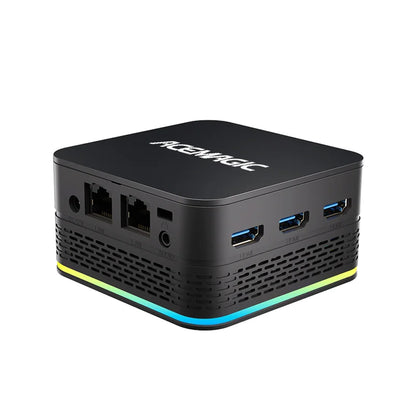 T9PLUS Mini PC Alder Lake-N100 LPDDR5 8G SSD256 Wifi 5 BT/4.2 Windows 11Pro RGB Surround Light