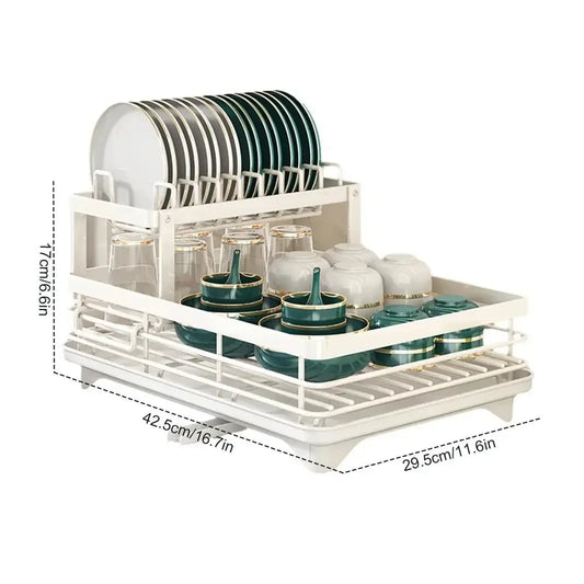 Dish Drying Rack Adjustable 